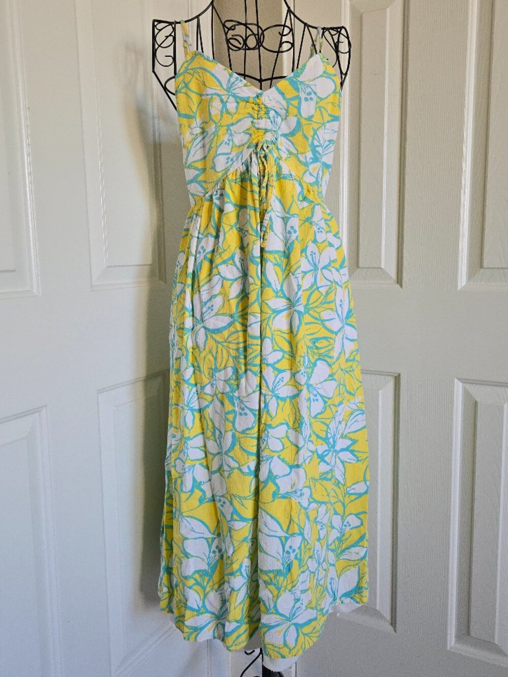 Sincerely Jules Yellow Floral Maxi Dress